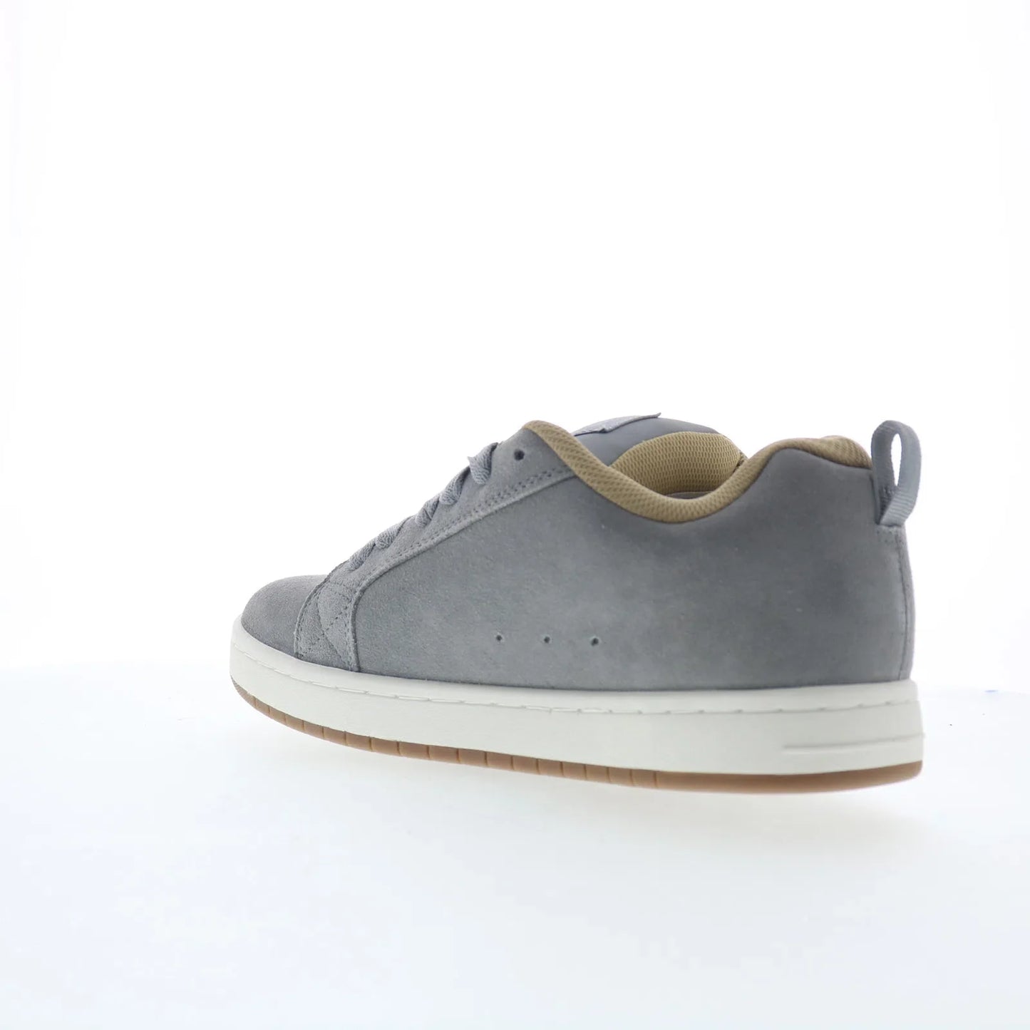 DC Court Graffik SE Mens Gray Suede Skate Inspired Sneakers Shoes