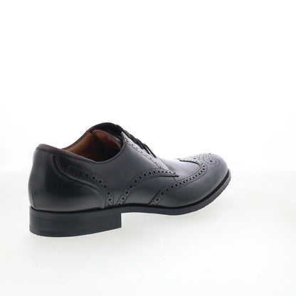 Clarks Craft Arlo Limit Mens Black Wide Oxfords & Lace Ups Wingtip Shoes