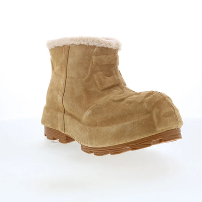 Diesel D-Hammer CH MD Mens Beige Suede Slip On Ankle Boots