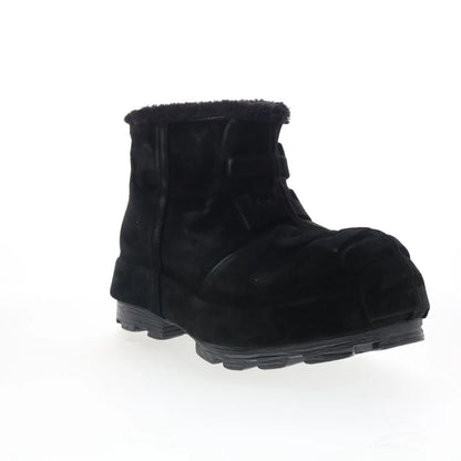 Diesel D-Hammer CH MD Mens Black Suede Slip On Ankle Boots