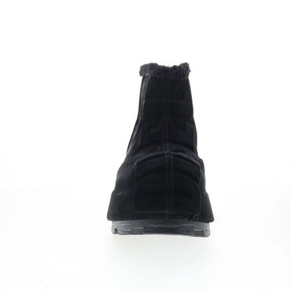 Diesel D-Hammer CH MD Mens Black Suede Slip On Ankle Boots