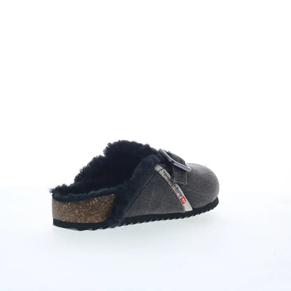 Diesel D-Woodstock X Y03375-PS913-T8013 Mens Black Mules Slippers Shoes