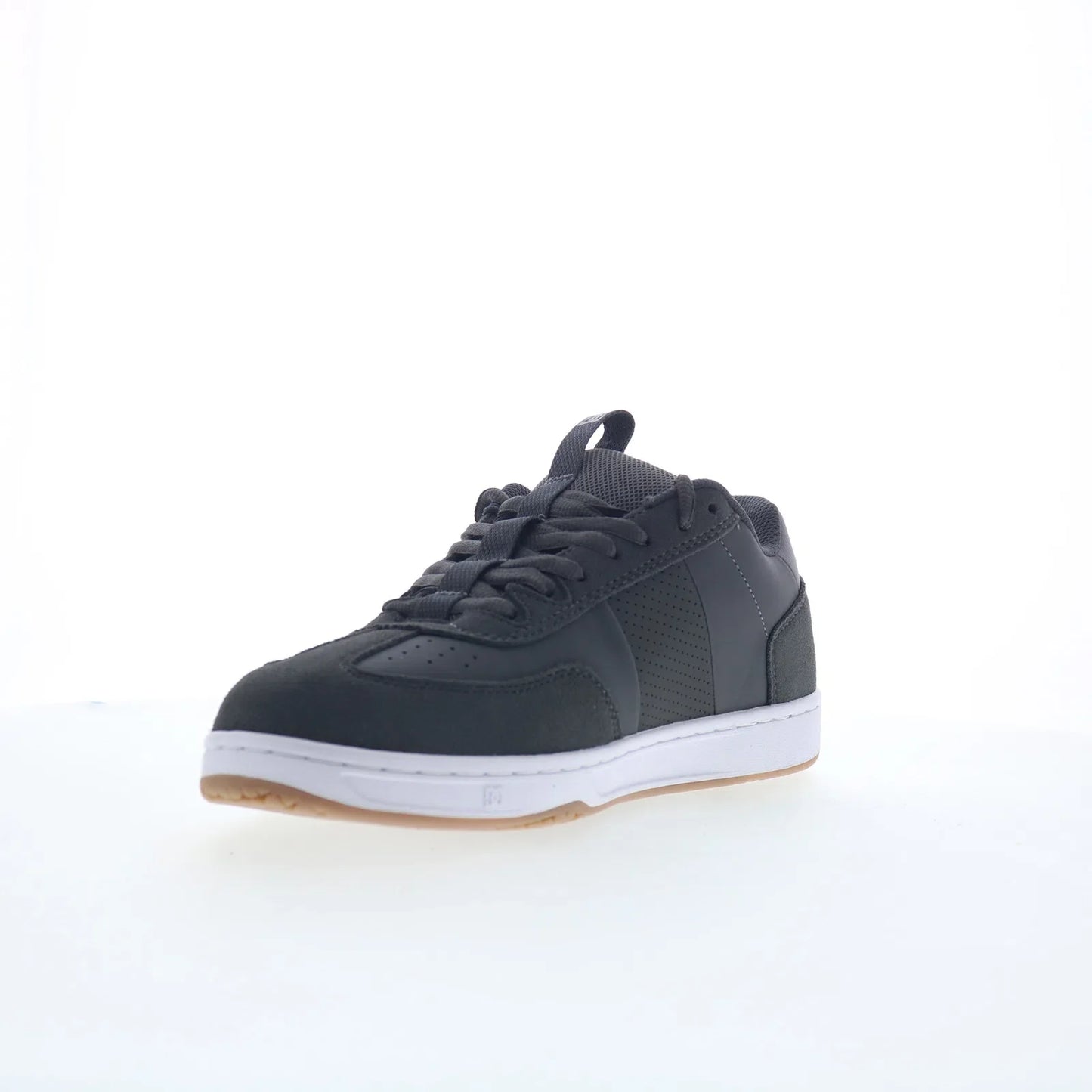 DC Astrix S DC02741025-DRKGRY Mens Gray Suede Skate Inspired Sneakers Shoes