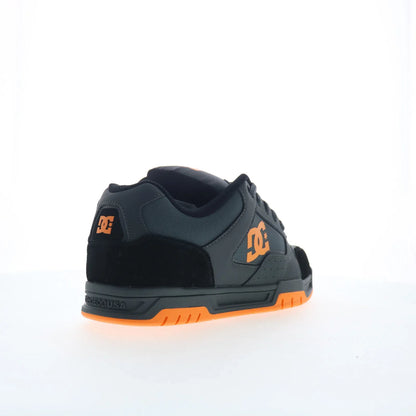DC Coiler DC03011025-GYBKOG Mens Gray Leather Skate Inspired Sneakers Shoes