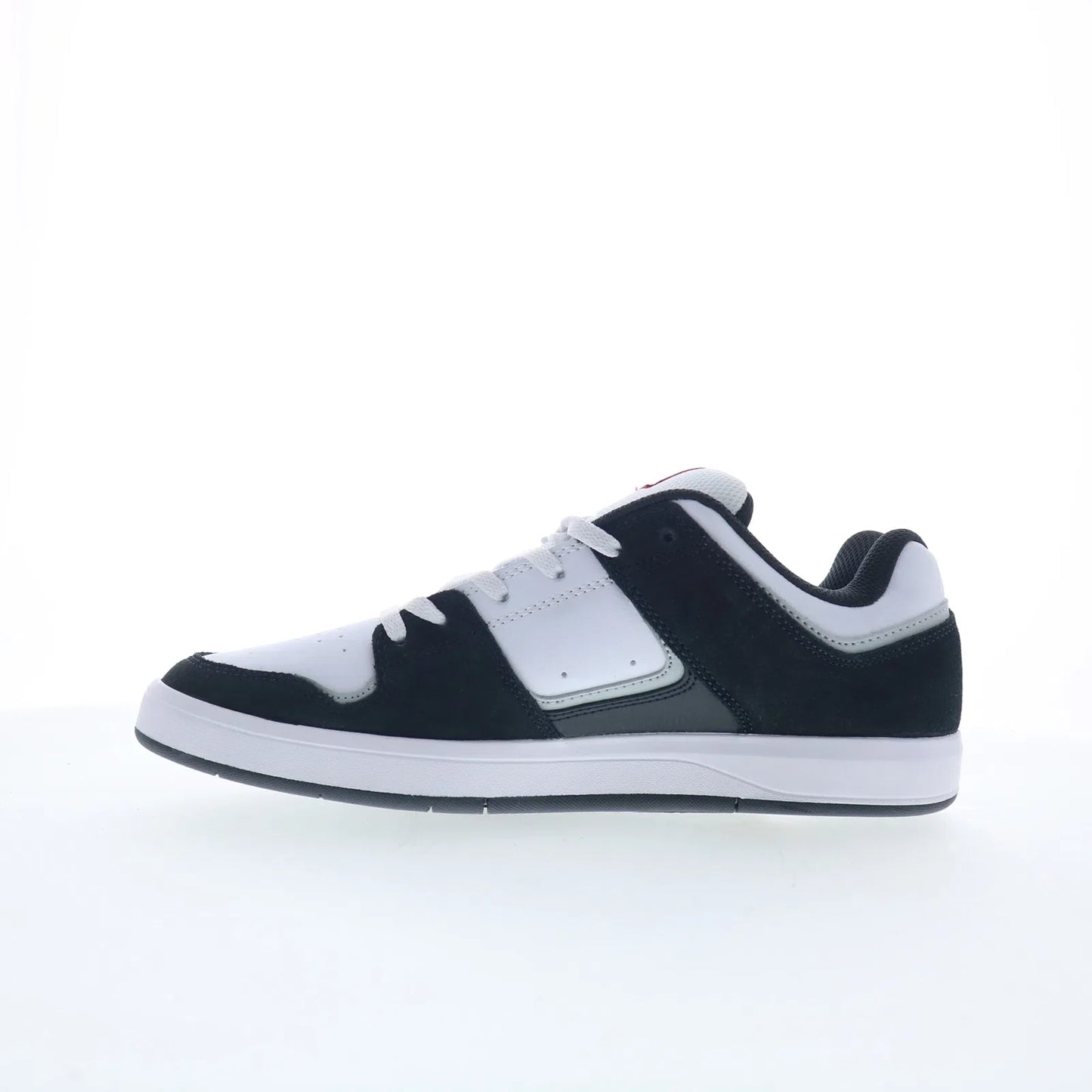 DC Cure DC01681065-WHTPBK Mens White Suede Skate Inspired Sneakers Shoes