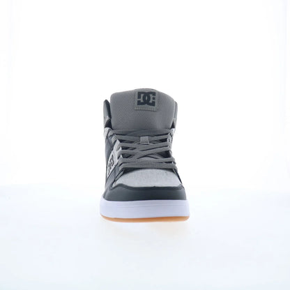 DC Cure HI Top ADYS400072-GG4 Mens Gray Skate Inspired Sneakers Shoes