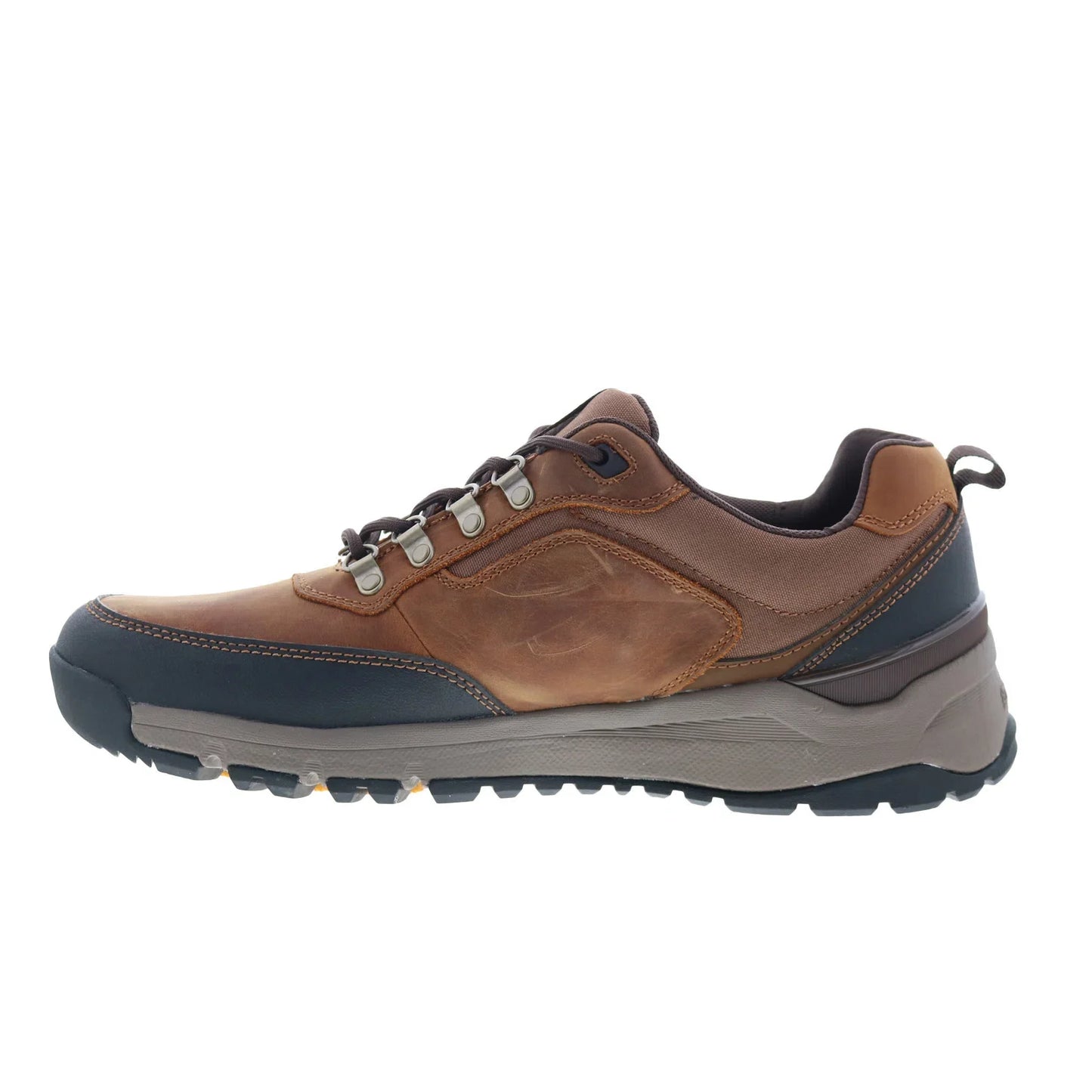 Dunham Alpine WP Lace Up Mens Brown Extra Wide 4E Lifestyle Sneakers Shoes