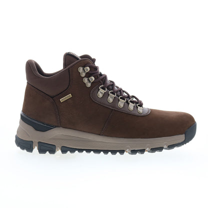 Dunham Alpine Waterproof Lace Up Mid Mens Brown Casual Dress Boots