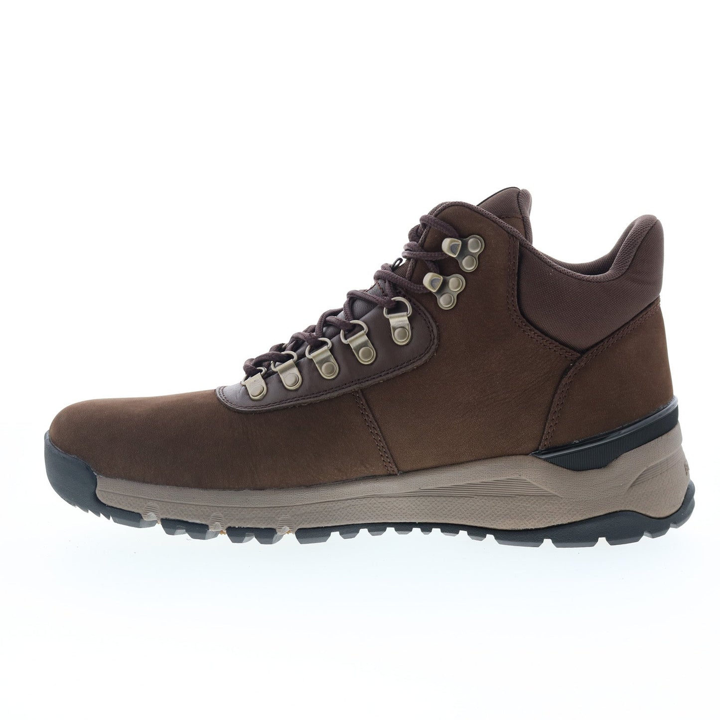 Dunham Alpine Waterproof Lace Up Mid Mens Brown Casual Dress Boots