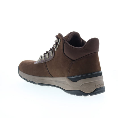Dunham Alpine Waterproof Lace Up Mid Mens Brown Casual Dress Boots