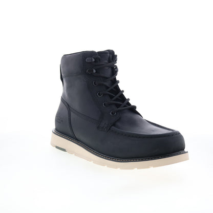 Dunham Brisco Waterproof Lace Up Mens Black Extra Wide 4E Casual Dress Boots