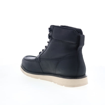 Dunham Brisco Waterproof Lace Up Mens Black Extra Wide 4E Casual Dress Boots