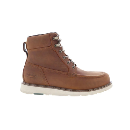 Dunham Brisco Waterproof Lace Up Mens Brown Extra Wide Casual Dress Boots
