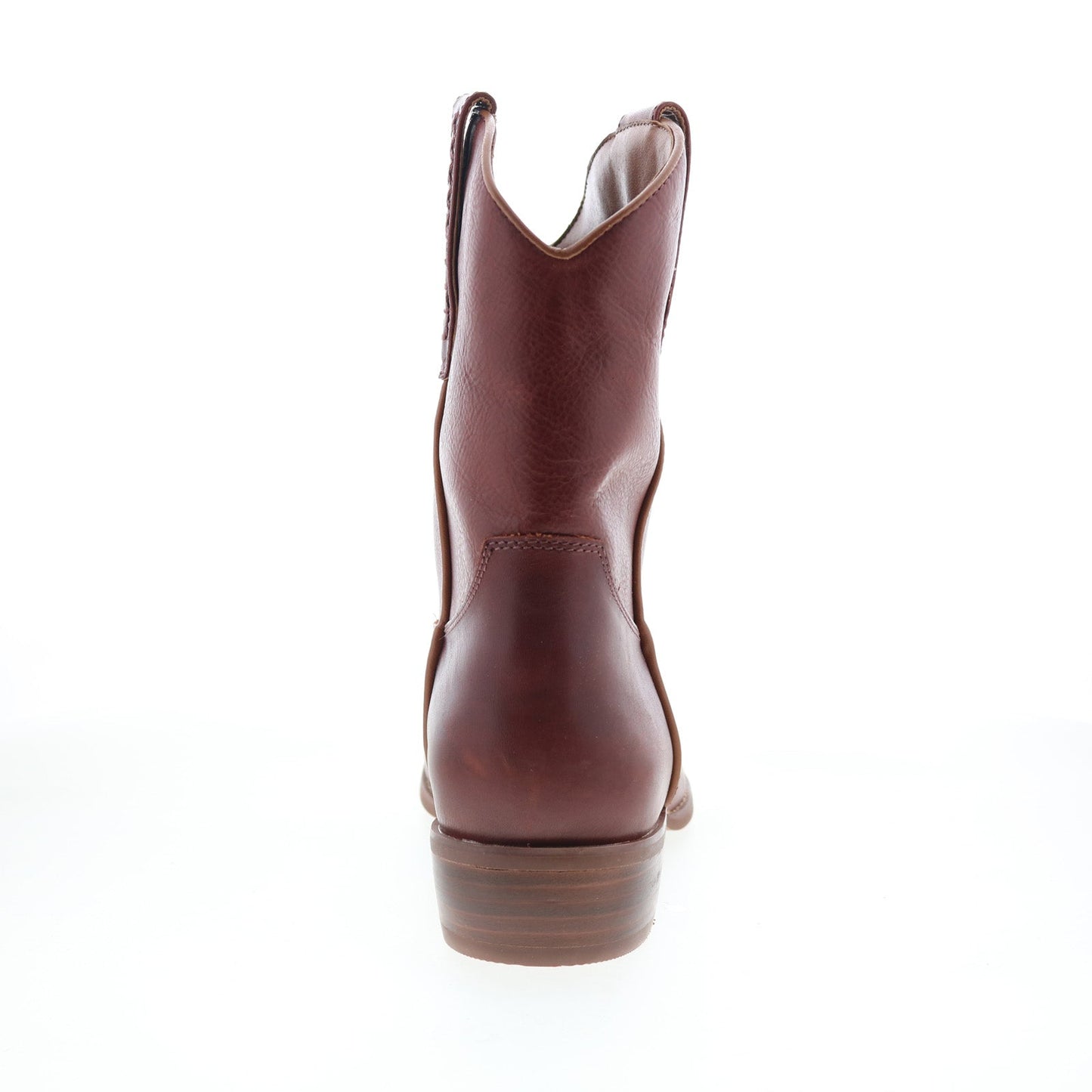 Dingo Lefty Western Boot DI-212 Mens Burgundy Leather Slip On Western Boots
