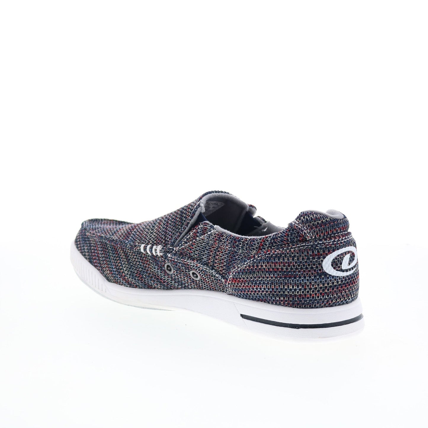 Dexter Kam DM0000497 Mens Blue Canvas Slip On Athletic Bowling Shoes