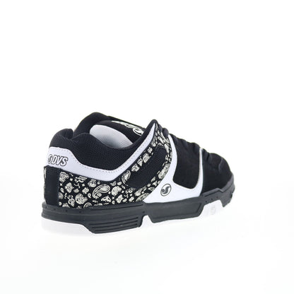 DVS Remix DV00370001 Mens Black Nubuck Skate Inspired Sneakers Shoes
