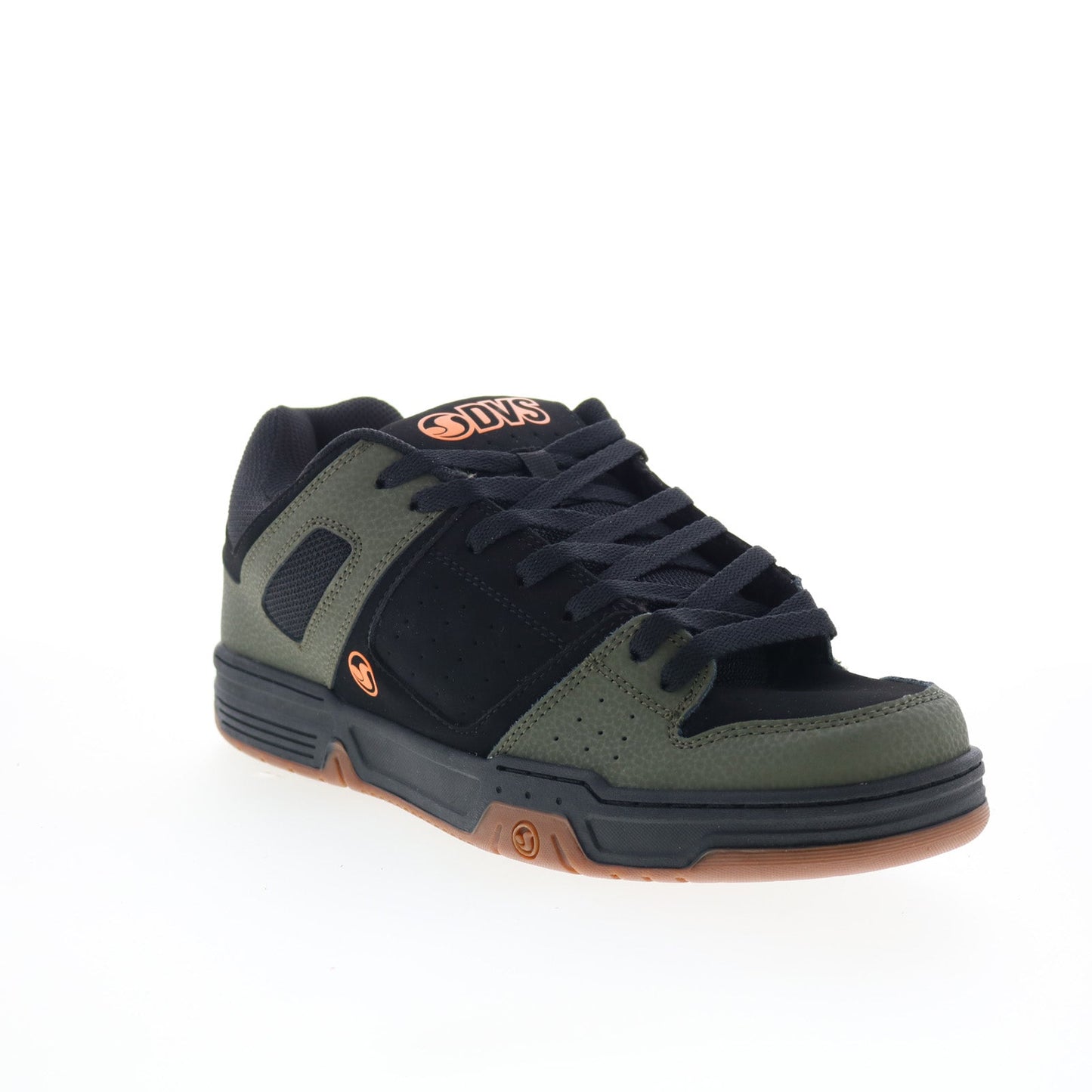 DVS Remix DV00370004 Mens Black Nubuck Skate Inspired Sneakers Shoes