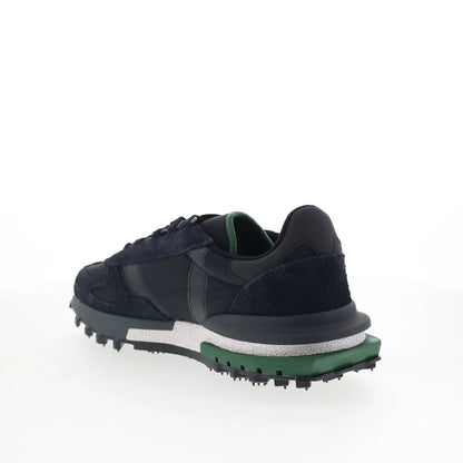 Lacoste Elite Active 1262 SMA Mens Black Suede Lifestyle Sneakers Shoes