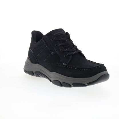 Rockport Ronan RMRONAN Mens Black Suede Lace Up Lifestyle Sneakers Shoes