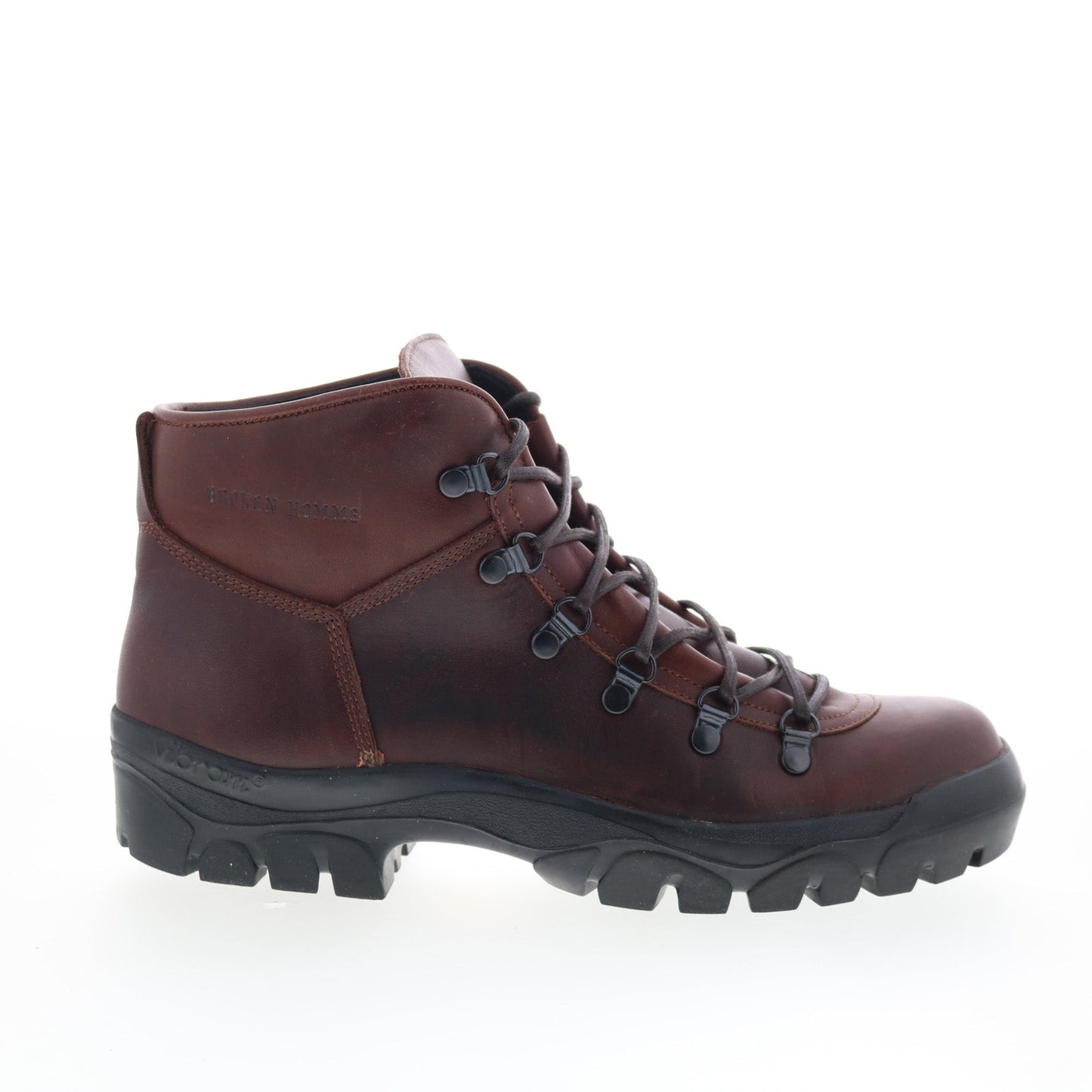 Broken Homme Weber Boot FB13005 Mens Burgundy Leather Casual Dress Boots