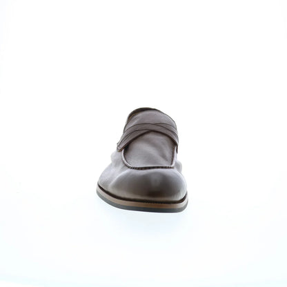 Di Bianco Firenze Gallizia SC546 Mens Brown Loafers & Slip Ons Penny Shoes
