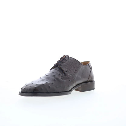 Ferrini FQ Ostrich 2353 121 Mens Brown Oxfords & Lace Ups Casual Shoes