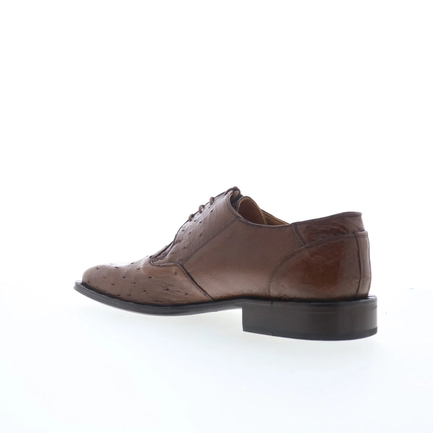 Ferrini FQ Ostrich 2353 121 Mens Brown Oxfords & Lace Ups Casual Shoes