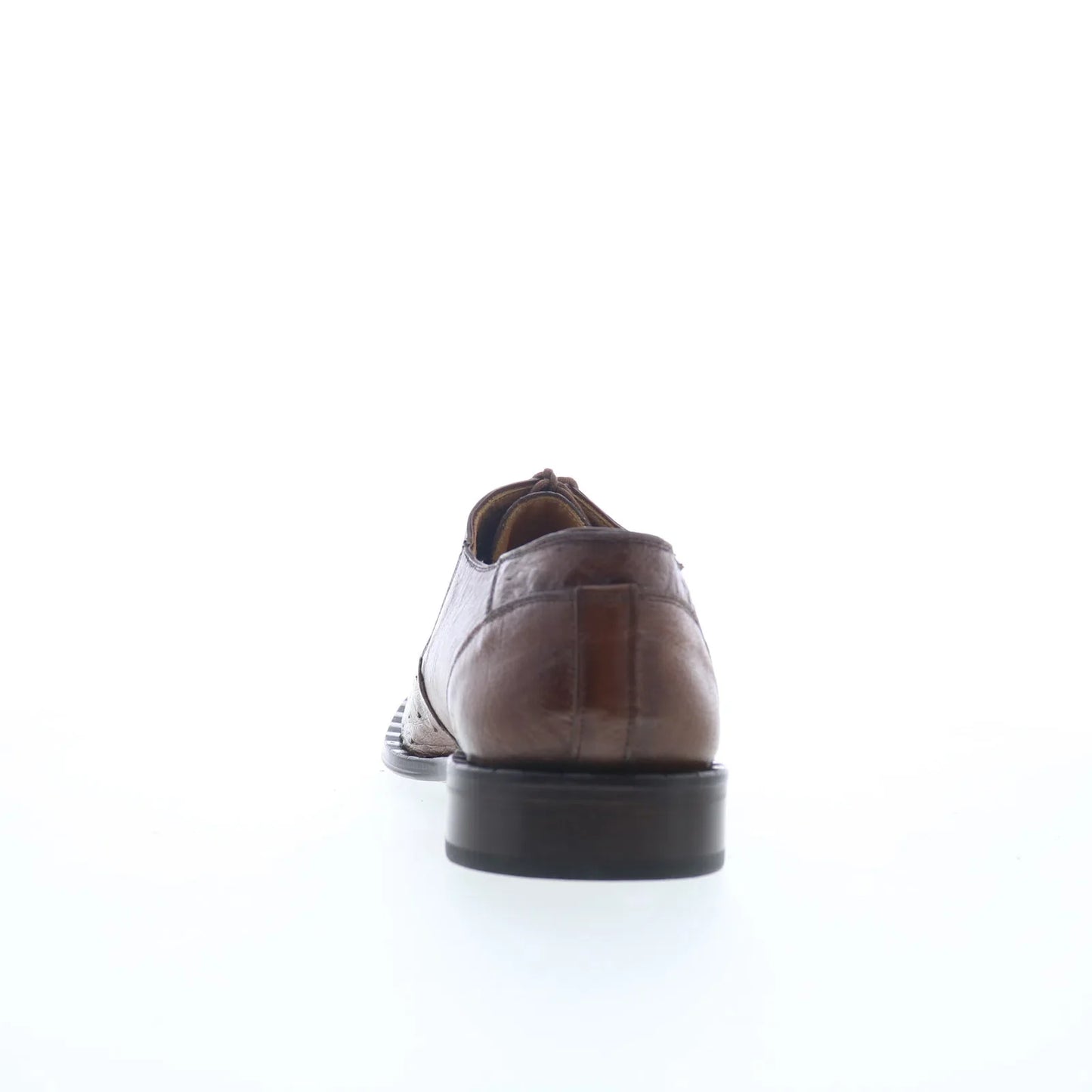 Ferrini FQ Ostrich 2353 121 Mens Brown Oxfords & Lace Ups Casual Shoes