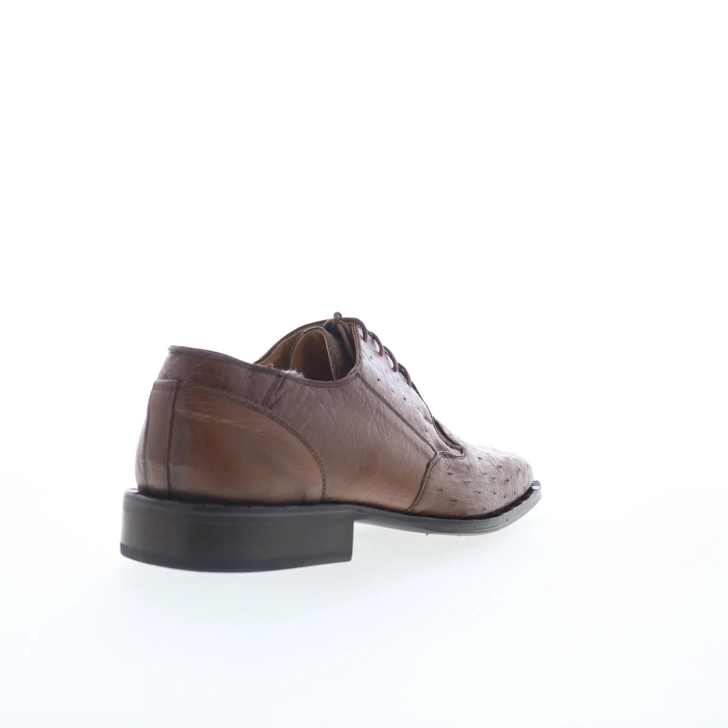 Ferrini FQ Ostrich 2353 121 Mens Brown Oxfords & Lace Ups Casual Shoes
