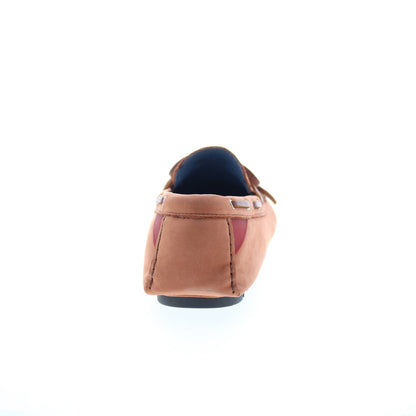 Robert Zur Frisco Mens Brown Nubuck Lace Up Loafers & Slip Ons Boat Shoes