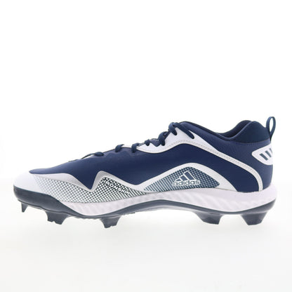 Adidas Icon 6 Bounce TPU FV9362 Mens Blue Athletic Baseball Cleats Shoes