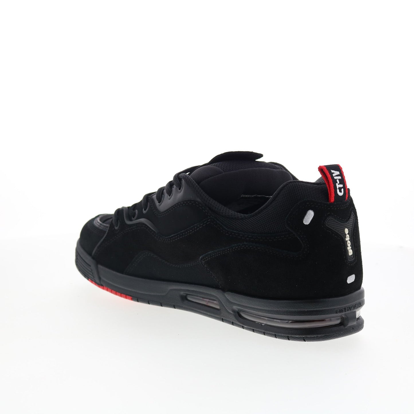 Globe CT-4 GBCT4 Mens Black Suede Lace Up Skate Inspired Sneakers Shoes