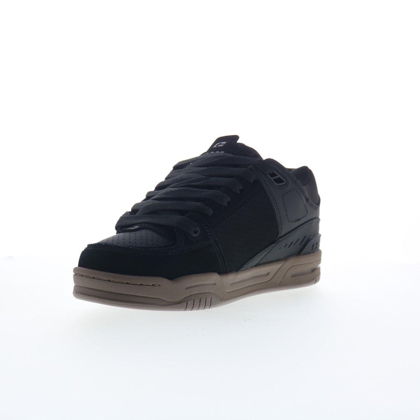 Globe Fusion GBFUS Mens Black Nubuck Lace Up Skate Inspired Sneakers Shoes