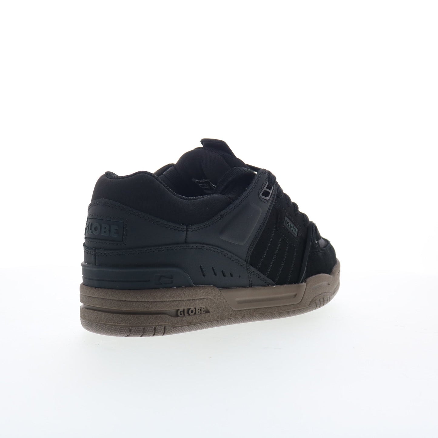 Globe Fusion GBFUS Mens Black Nubuck Lace Up Skate Inspired Sneakers Shoes