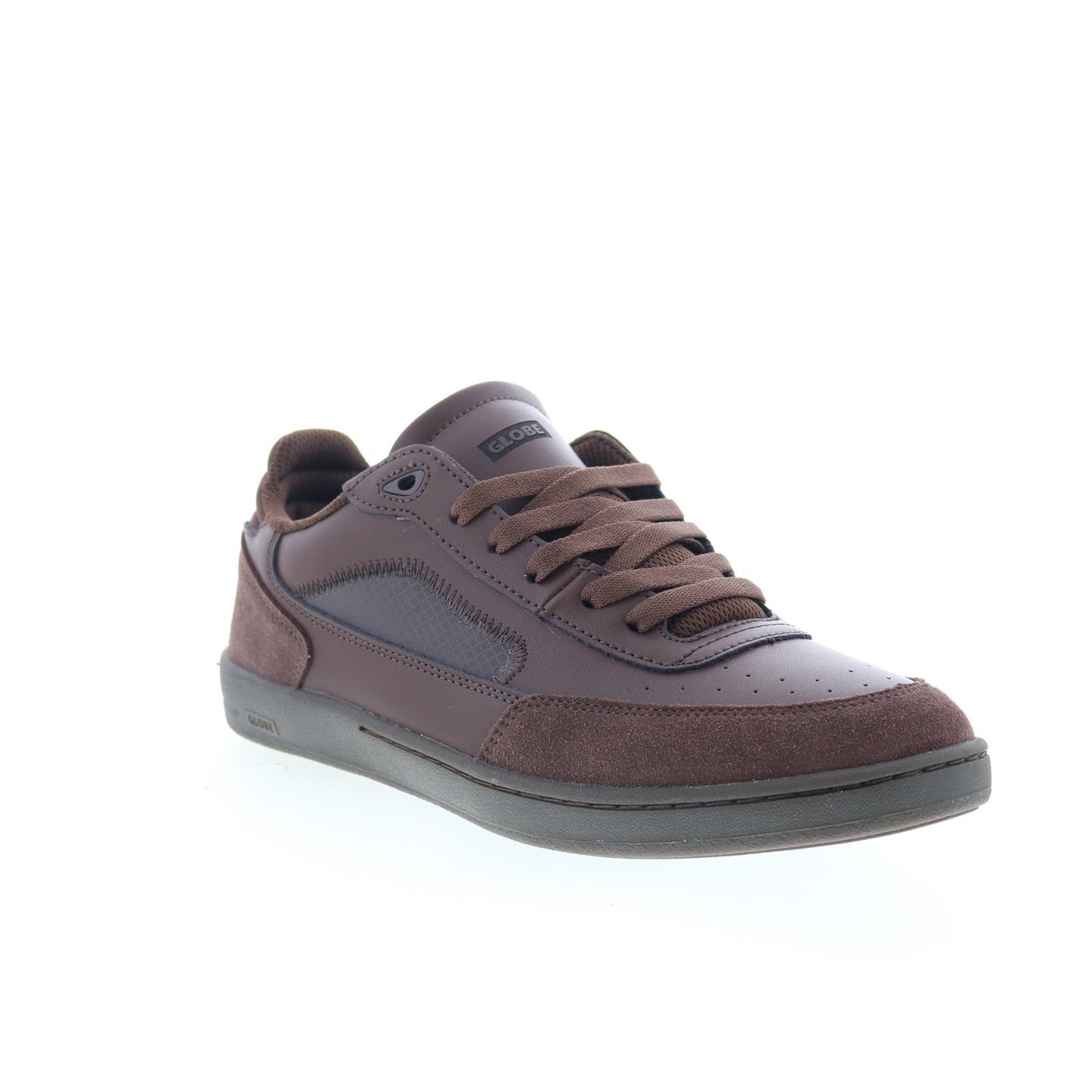 Globe Holand GBHOLAND Mens Brown Leather Skate Inspired Sneakers Shoes