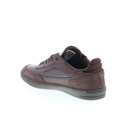 Globe Holand GBHOLAND Mens Brown Leather Skate Inspired Sneakers Shoes
