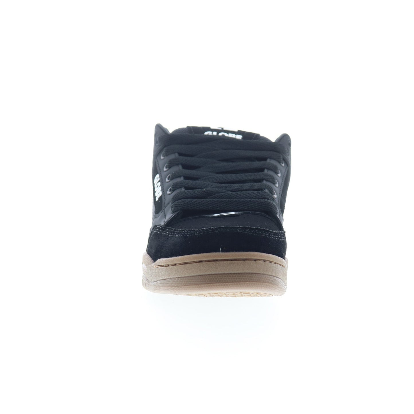 Globe Tilt GBTILT Mens Black Leather Lace Up Skate Inspired Sneakers Shoes