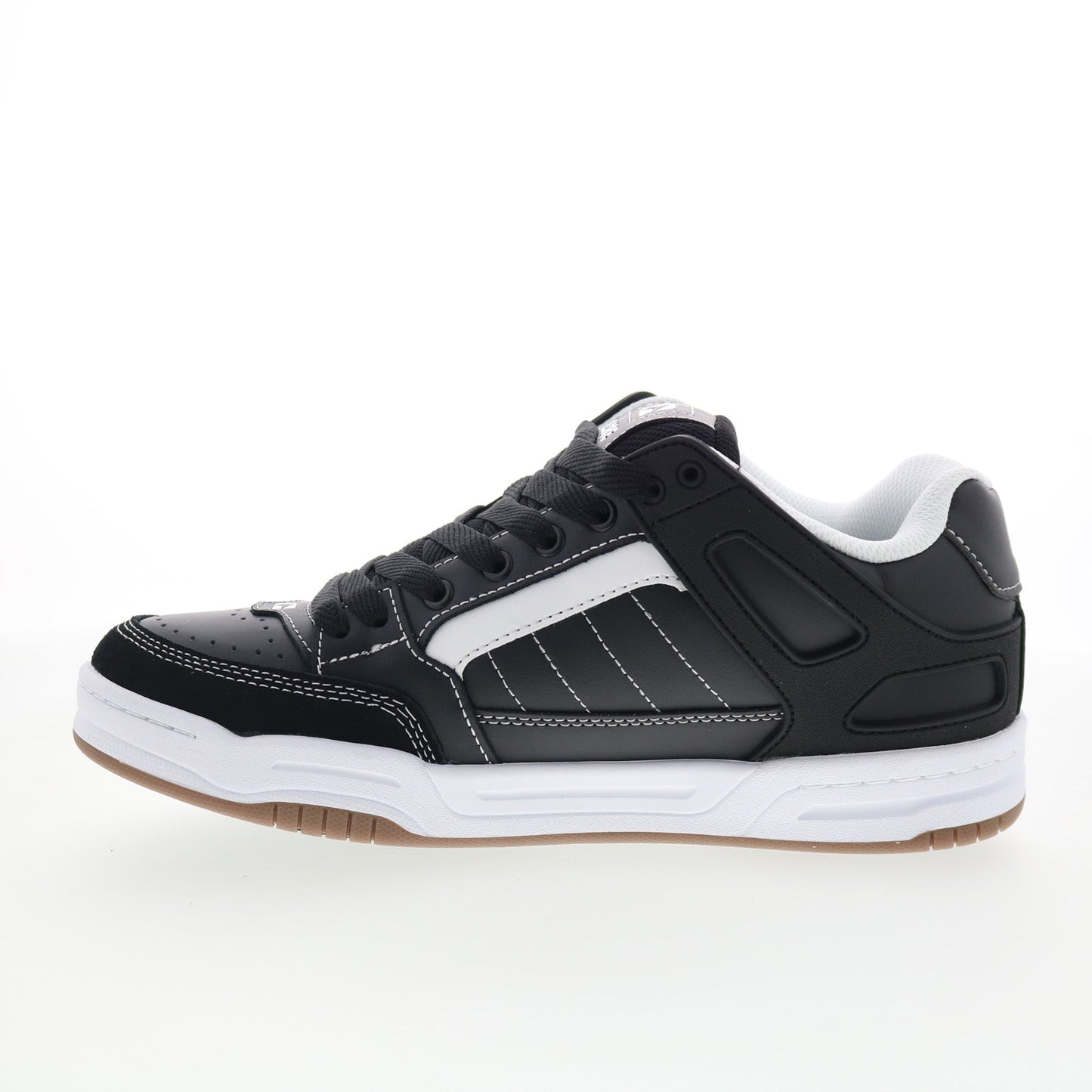Globe Tilt GBTILT Mens Black Leather Lace Up Skate Inspired Sneakers Shoes
