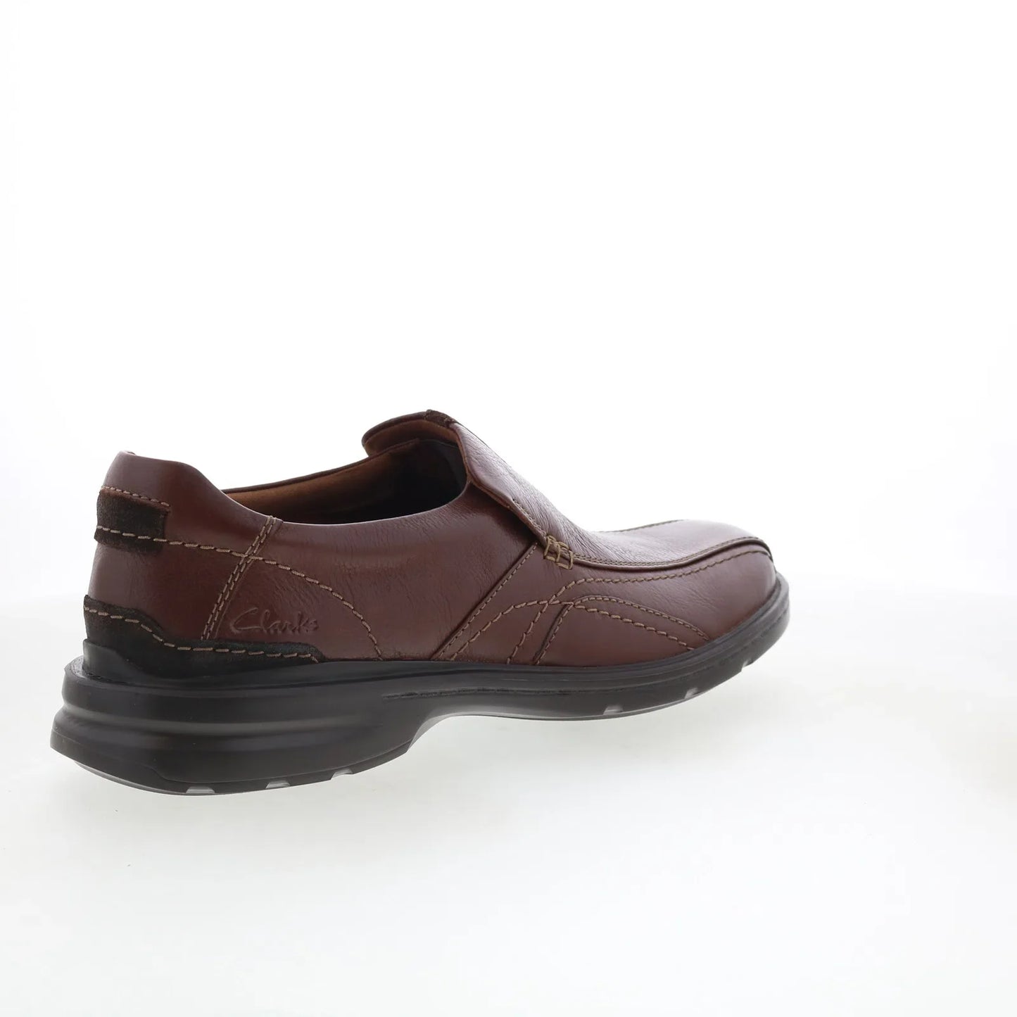 Clarks Gessler Step 26179433 Mens Brown Loafers & Slip Ons Casual Shoes