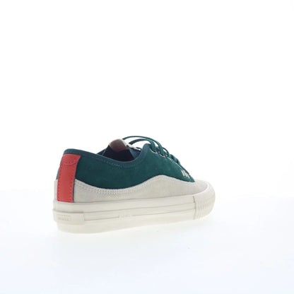Globe Gillette GBGILL Mens Green Suede Lace Up Skate Inspired Sneakers Shoes