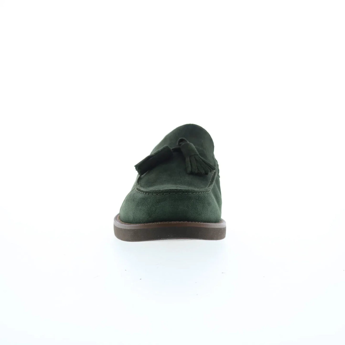 Pastori by Di Bianco Gordian Suede Mens Green Loafers & Slip Ons Casual Shoes