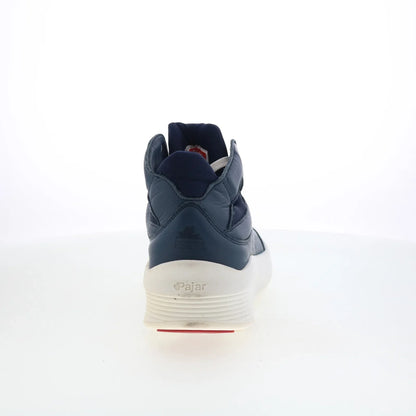 Pajar Greenwich 47085 Mens Blue Leather Lace Up Lifestyle Sneakers Shoes