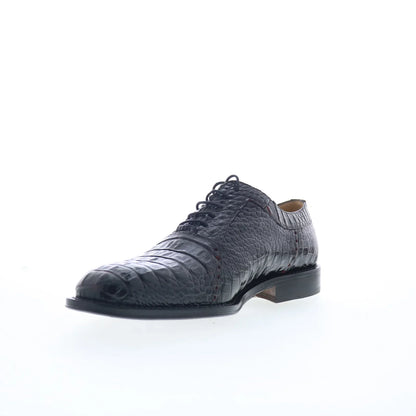 Ferrini HB Alligator 227 F227BC Mens Black Oxfords & Lace Ups Casual Shoes