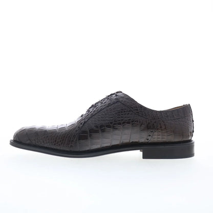 Ferrini HB Alligator 227 F227TM Mens Brown Oxfords & Lace Ups Casual Shoes