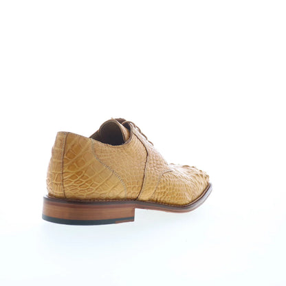 Ferrini HB Alligator 228 F228CM Mens Brown Oxfords & Lace Ups Casual Shoes