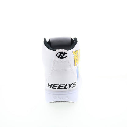 Heelys Racer Mid Southpark Mens White Canvas Lifestyle Sneakers Shoes