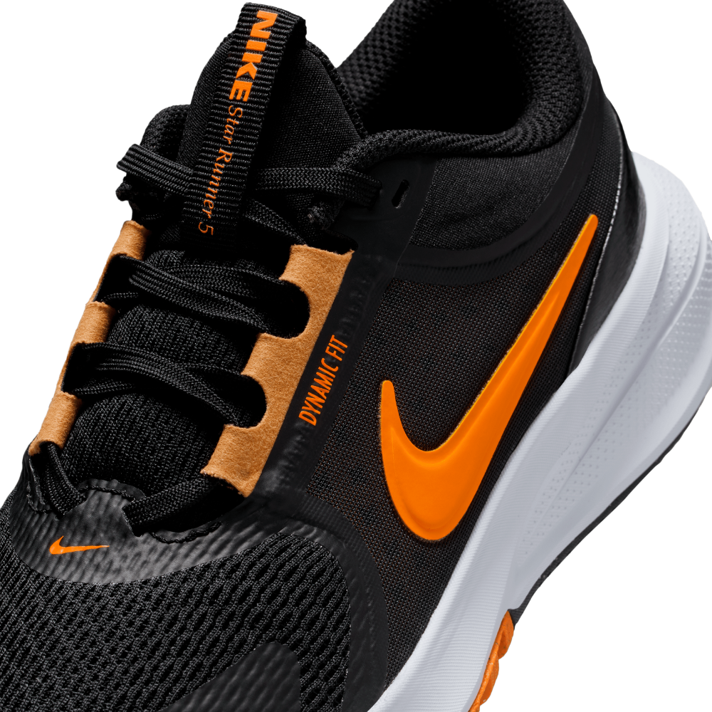 Star Runner 5 (GS) Older Kids' :Black | Total Orange