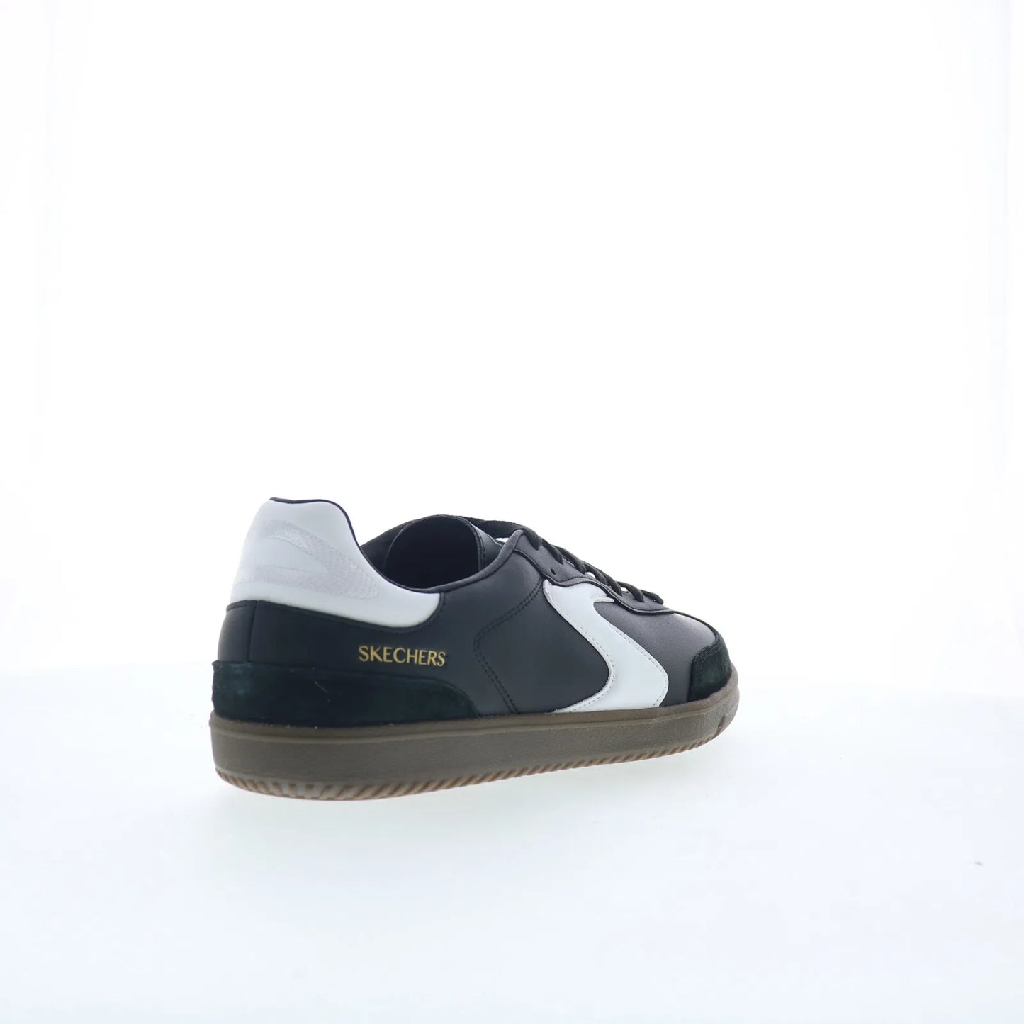Skechers Hotshot - Pyke 254150-BKW Mens Black Lifestyle Sneakers Shoes