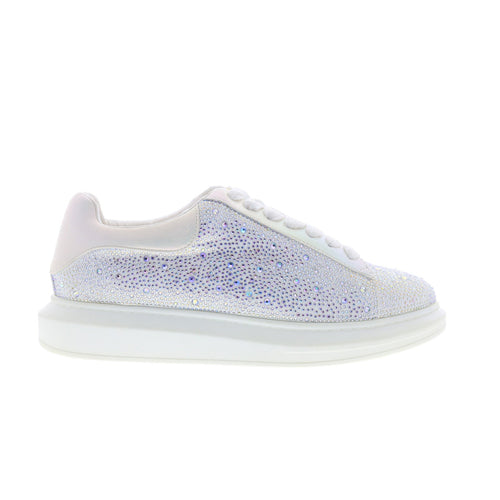 Steve Madden Icebergg ICEB02M1 Mens White Canvas Lifestyle Sneakers Shoes