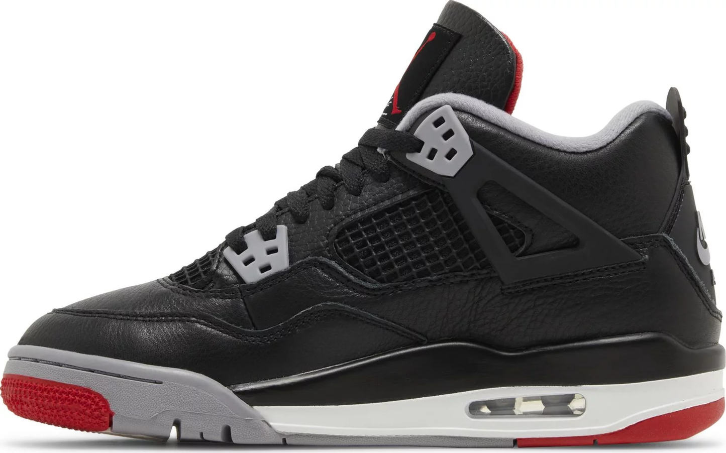 Nike Grade School Womens Air Jordan 4 Retro Sneakers - 'Bred Reimagined'